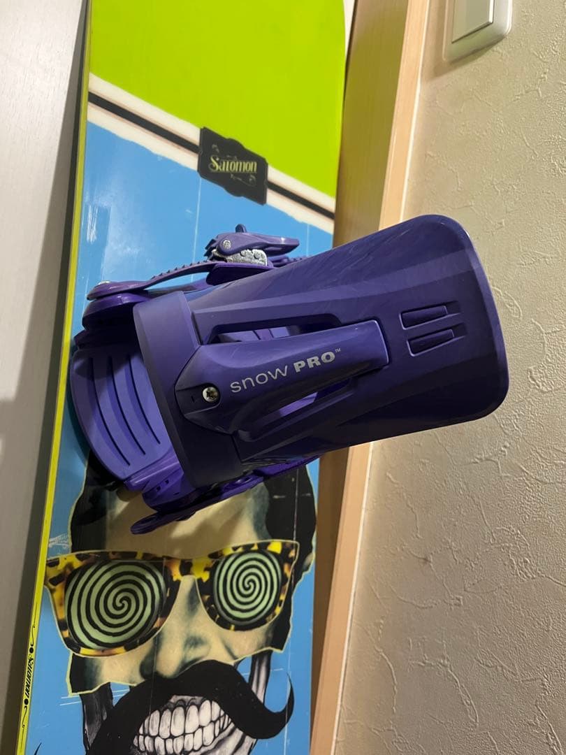 安全に滑れるキッズボード！SALOMON 130cm ブーツ、バイン 3点セット