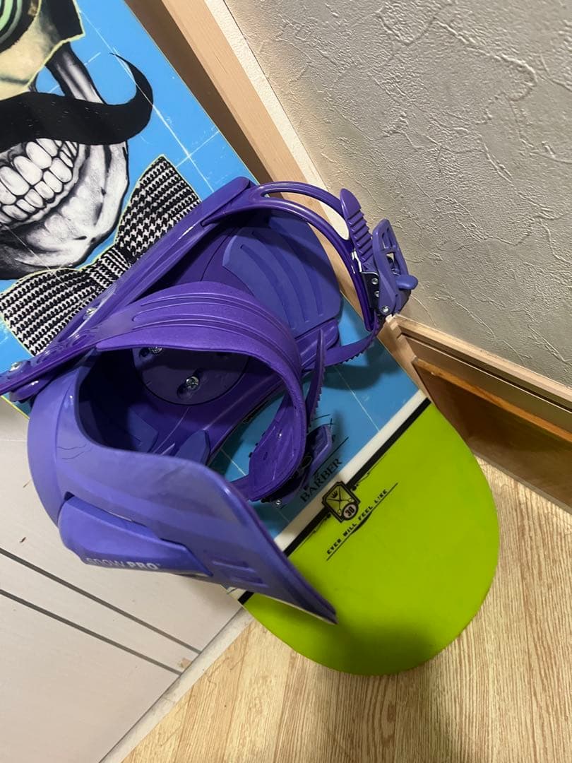 安全に滑れるキッズボード！SALOMON 130cm ブーツ、バイン 3点セット