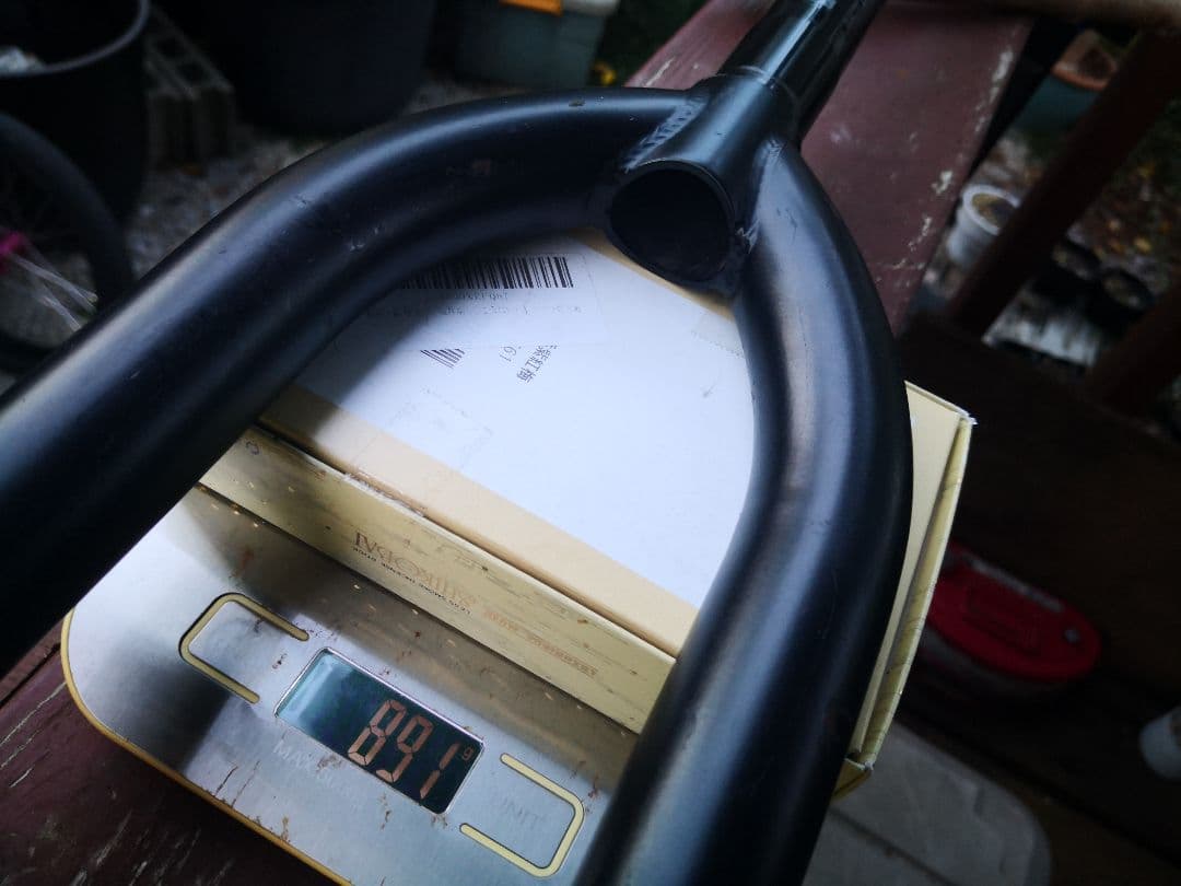 demolition フロントフォーク　BMX 891グラム