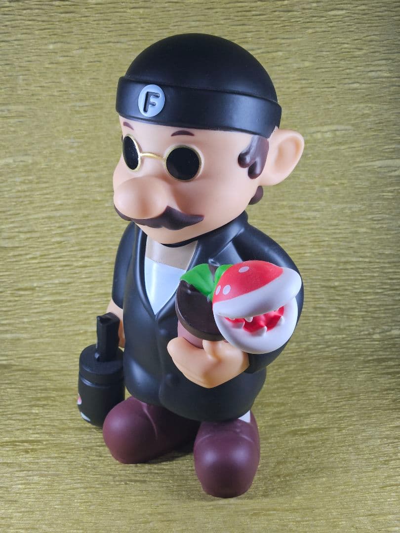 レオン　マリオ　フラワー コラボ　ビッグ　フィギュア　海外製品
