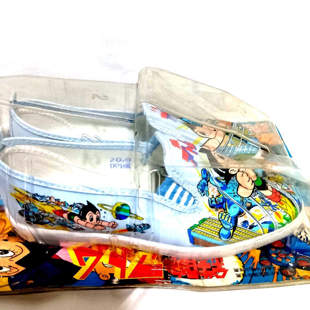 鉄腕アトムASTROBOY 子供靴　20cm　ケース·台紙付　デッドストック品