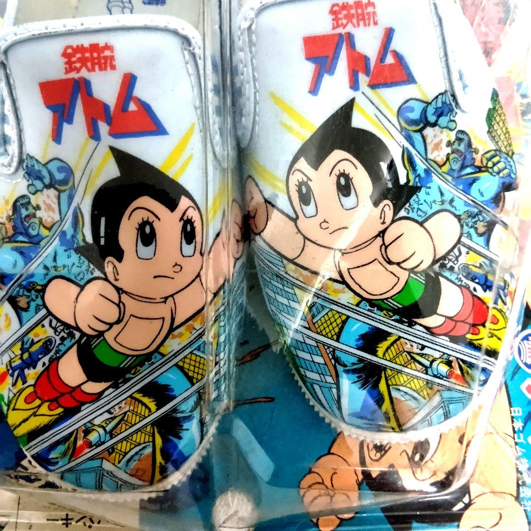 鉄腕アトムASTROBOY 子供靴　20cm　ケース·台紙付　デッドストック品