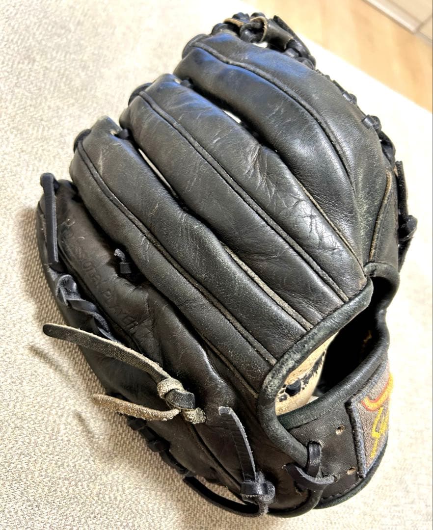久保田スラッガー　軟式　オールラウンド用グラブ　黒色