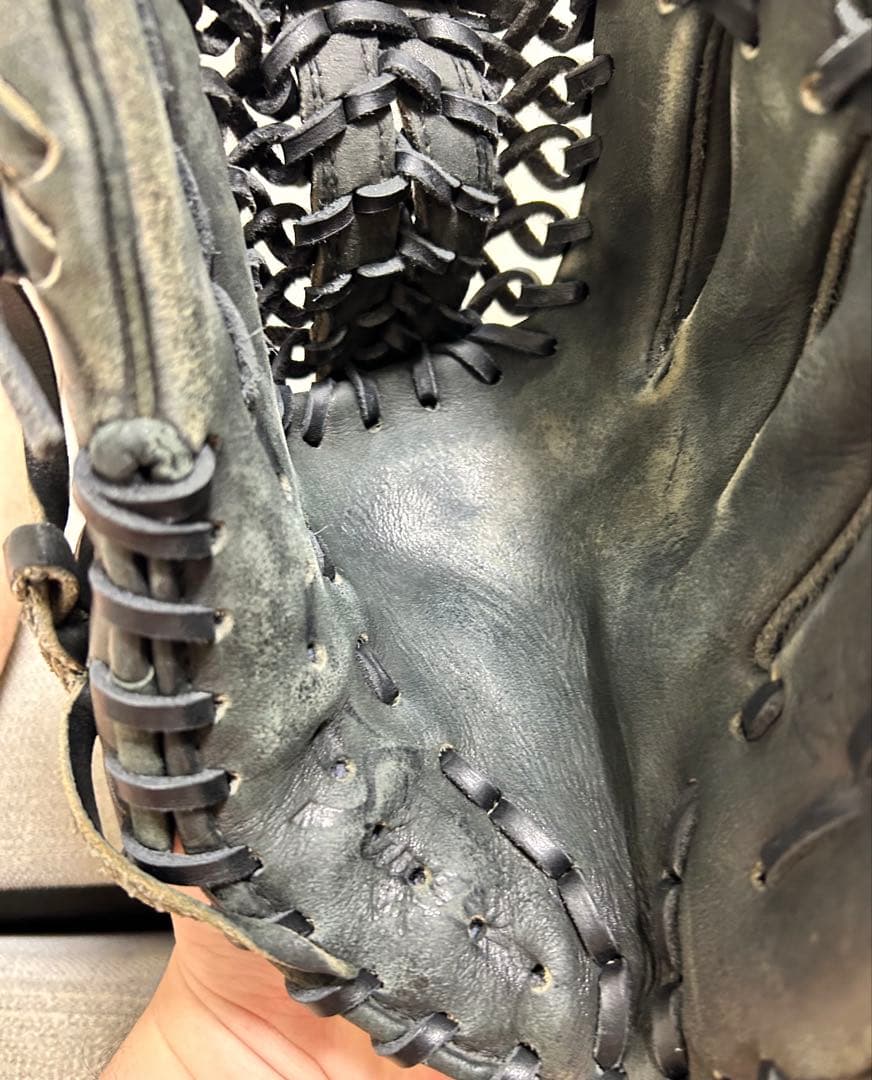 久保田スラッガー　軟式　オールラウンド用グラブ　黒色