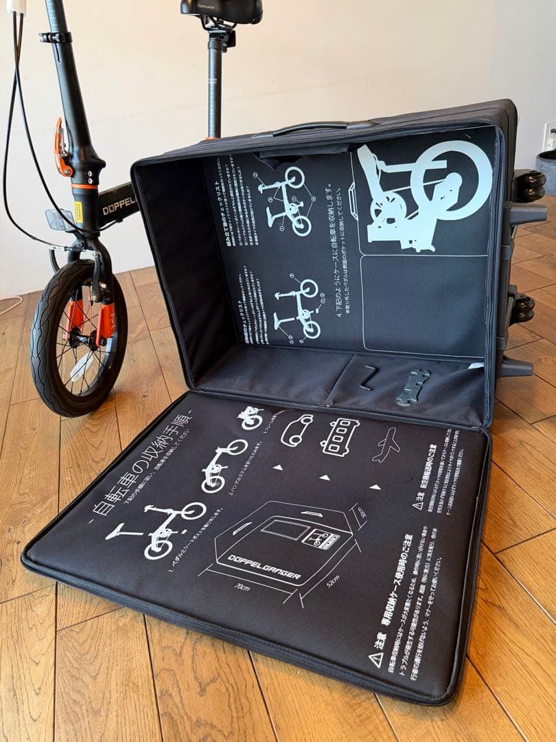 DoppelGanger HAKOVERO 140-BK キャリーケース付き