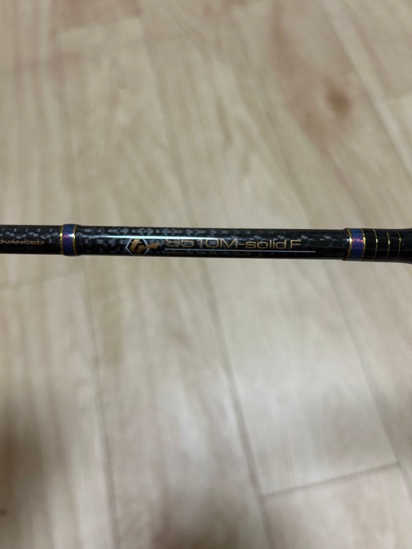 がまかつ　ティップランロッド LUXXE EGTR S510M-solid.F