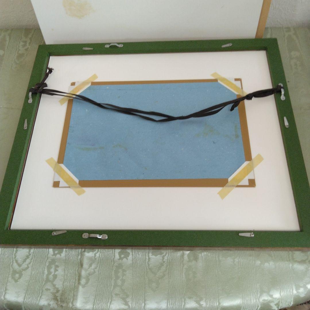 E-121 イスラム寺院　ジャーミーのある風景画　トルコ