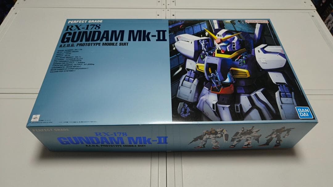 「新品未組立」1/60 PG RX-178 ガンダムMk-Ⅱ(エゥーゴ)