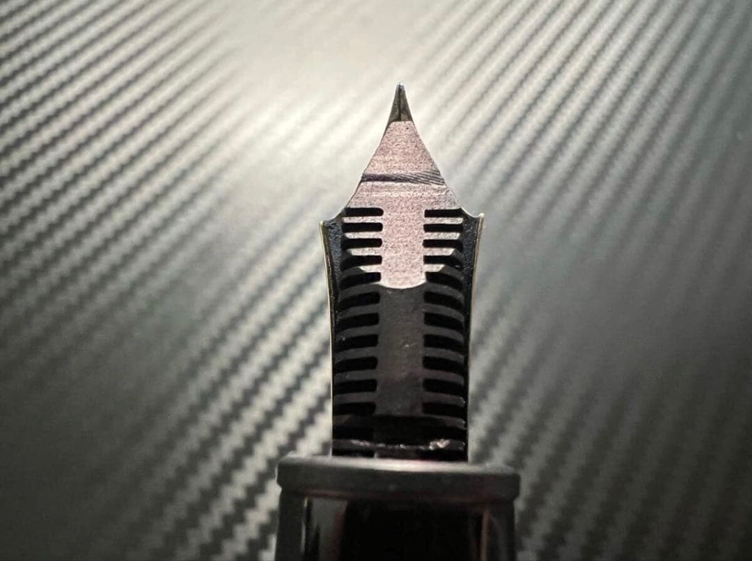 1980年代 モンブラン 146 14C 全金 EF 万年筆