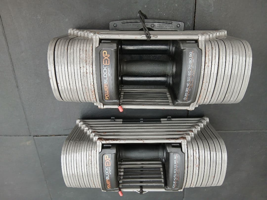 可変式ダンベル パワーブロック PowerBlockSP EXP90LB ②1個