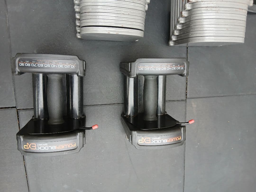 可変式ダンベル パワーブロック PowerBlockSP EXP90LB ②1個