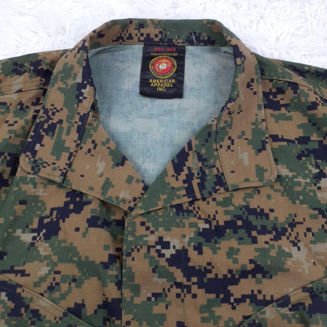 希少◎アメリカンアパレル ミリタリージャケット デジタルカモ 迷彩