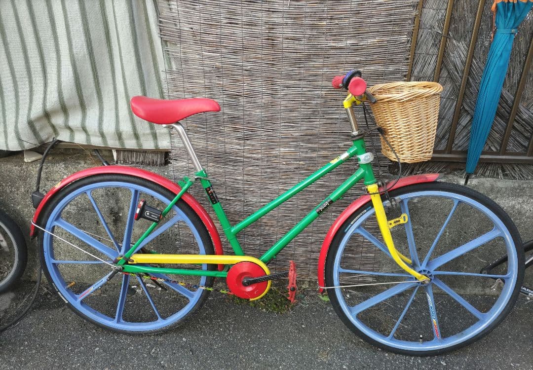 90年代当時物カラフルママチャリ ※発送不可