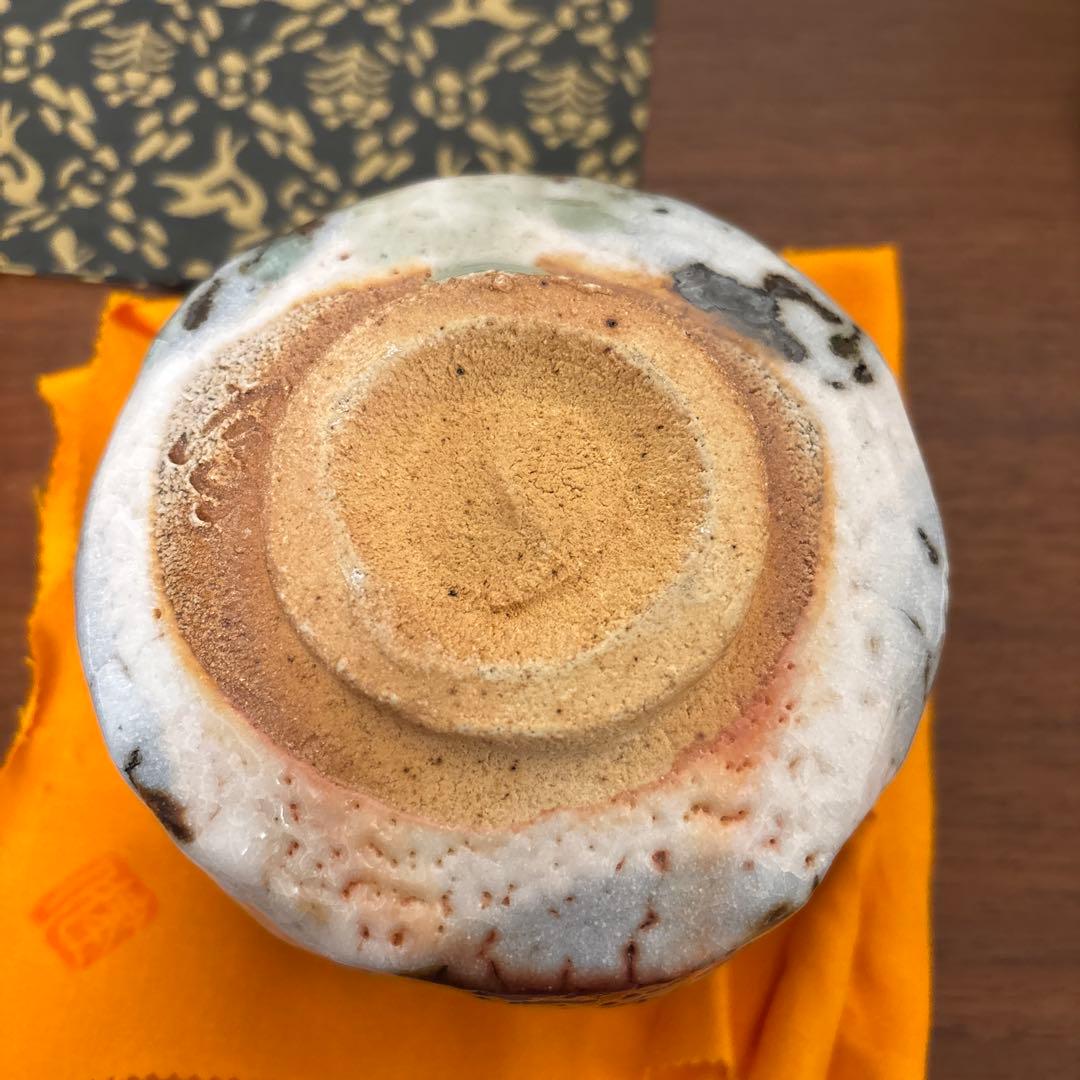 加藤健 灰被志野 茶碗 抹茶茶碗