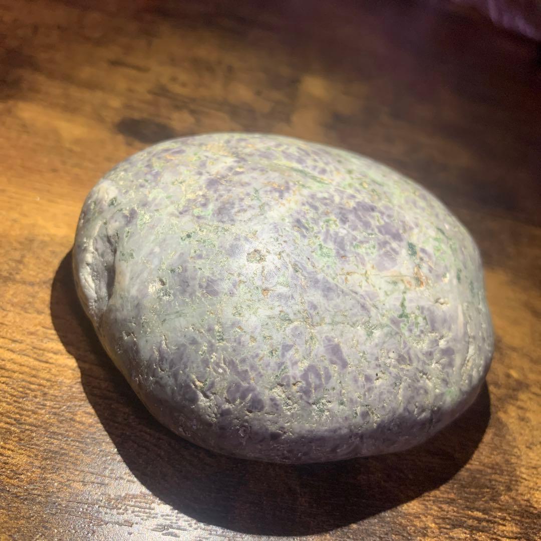 【宮崎ひすい海岸】紫翡翠　原石　304g