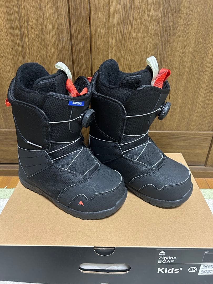 BURTON ZIPLINE BOA 子ども用スノーボードブーツ 23cm