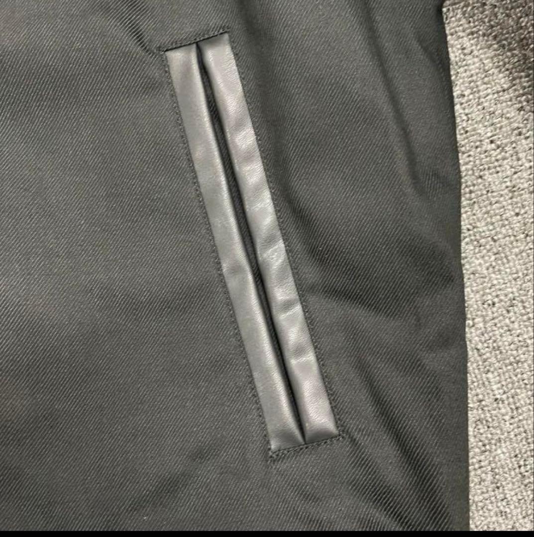 PEARLY GATES ブラックデニム×合皮ジャケット