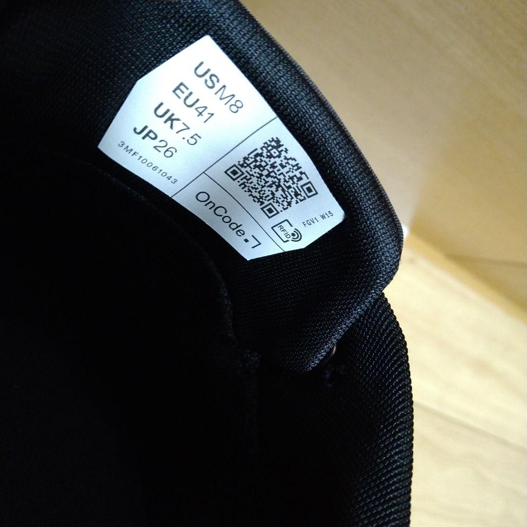 On Cloud6 Waterproof Black　オン　メンズ　スニーカー