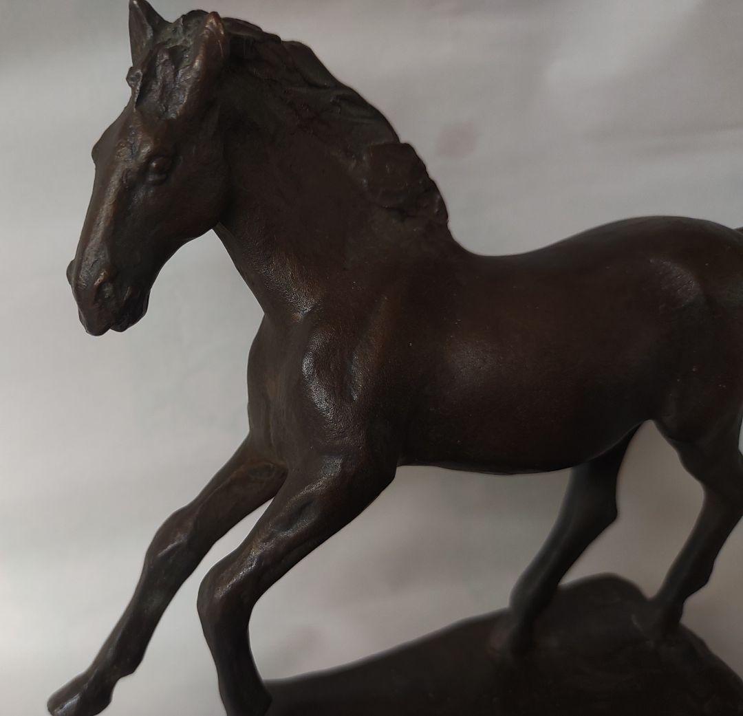 【オヤマテスコ】田中彰作　馬彫像