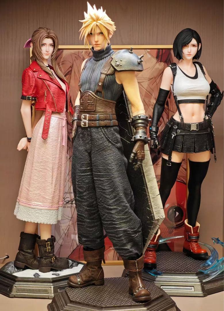 ファイナルファンタジー エアリス・ゲインズブール ガレージキット①