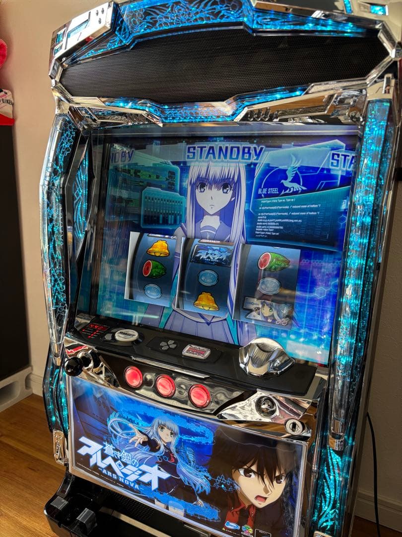 実機　蒼き鋼のアルペジオ　パチスロ