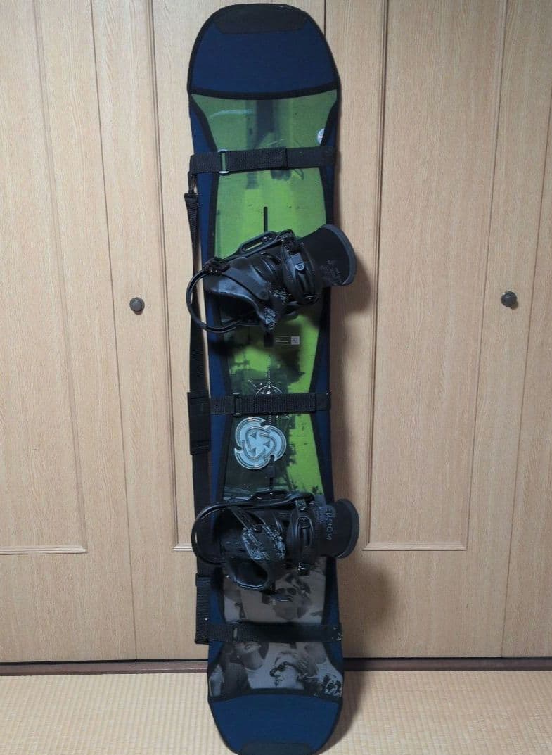PROCESS 155 FLYING V スノーボード 　バインディング付き