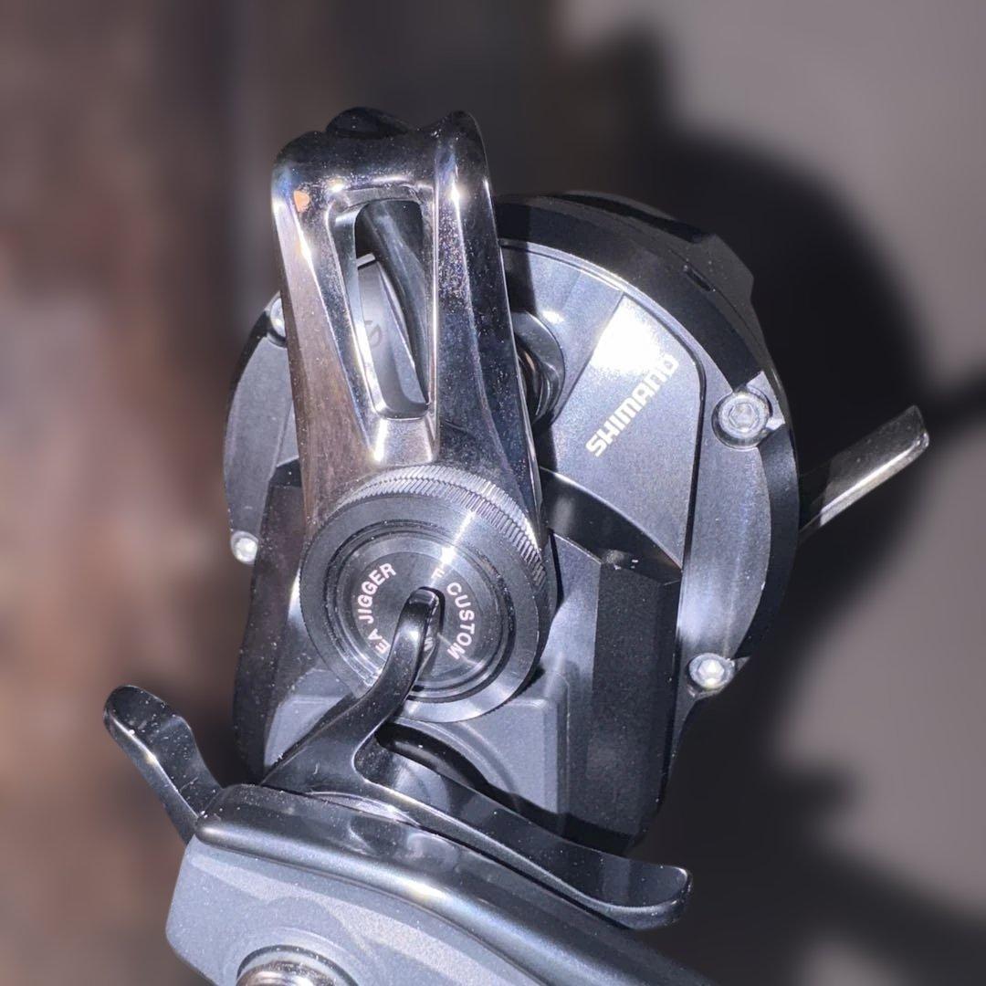 シマノ19オシアジガーFカスタム1001HGスタジオオーシャンマークにカスタム済