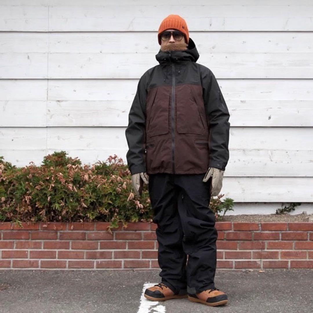 greenclothing OGAジャケット　ブラウン/スミクロ