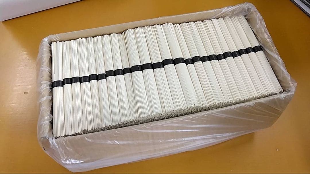 島原業務用素麺9kg✖️2箱合計18kg お買い得です。