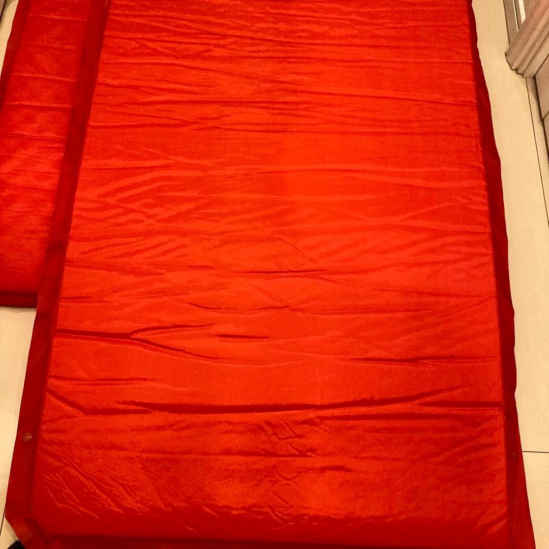 1回使用　直営店限定　コールマン　キャンパー　インフレーターマット　ダブル