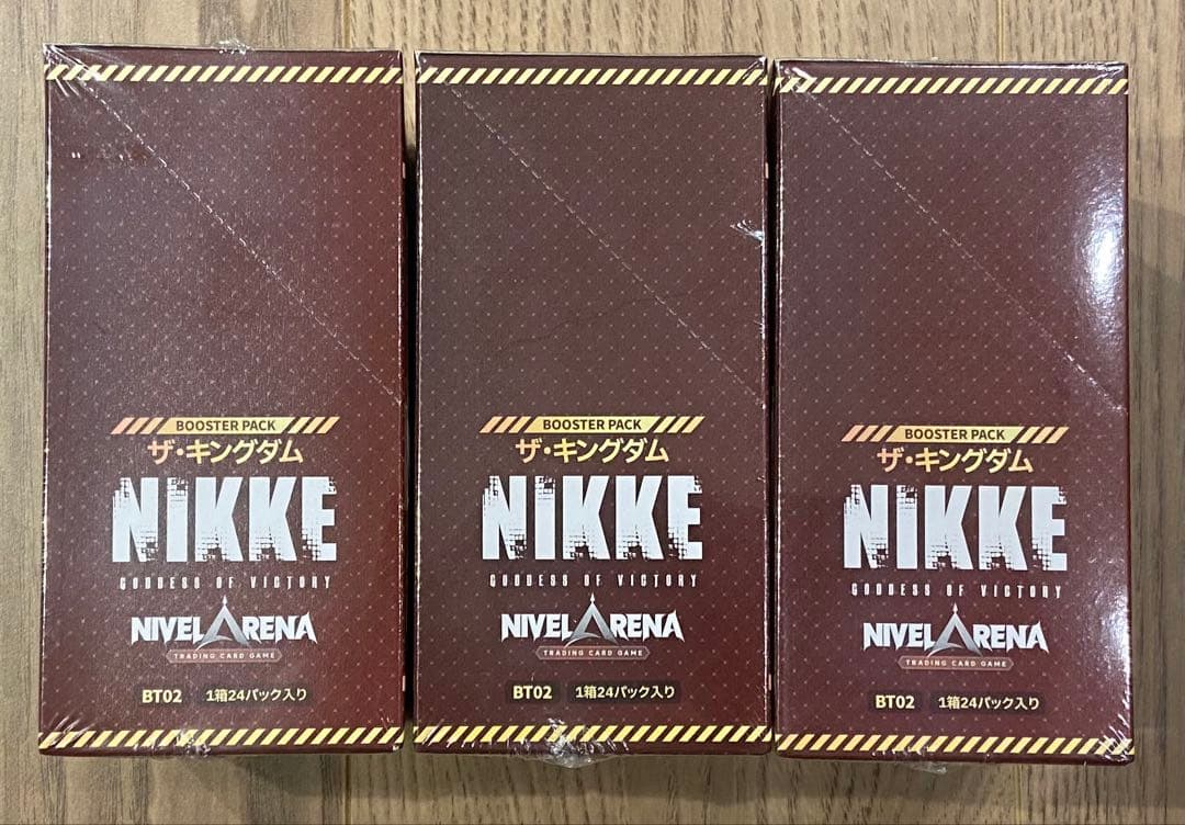 NIKKE ニベルアリーナ　ザ・キングダム　3BOX シュリンク付き
