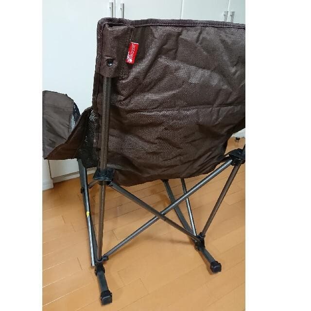 ブラウン メッシュバック アウトドアチェア