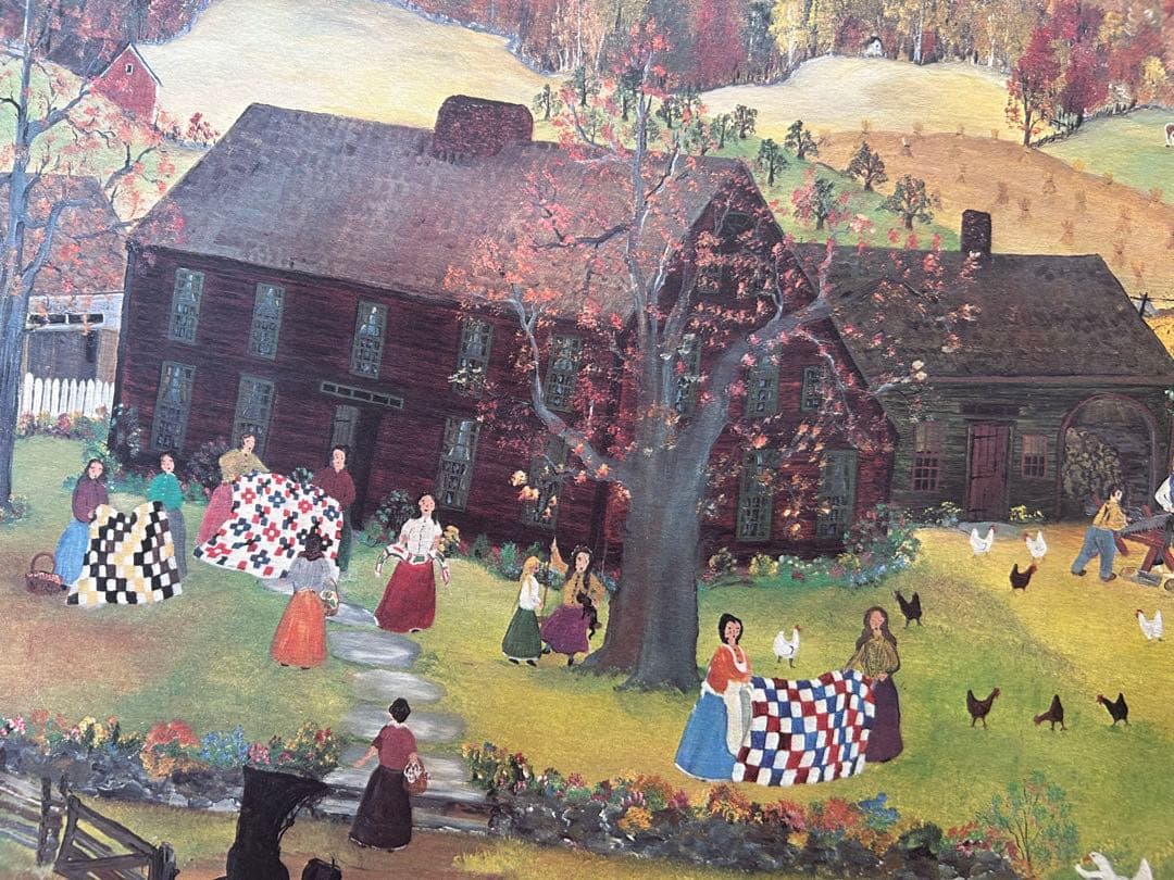 ウィルモーゼス　ビンテージ　リトグラフ