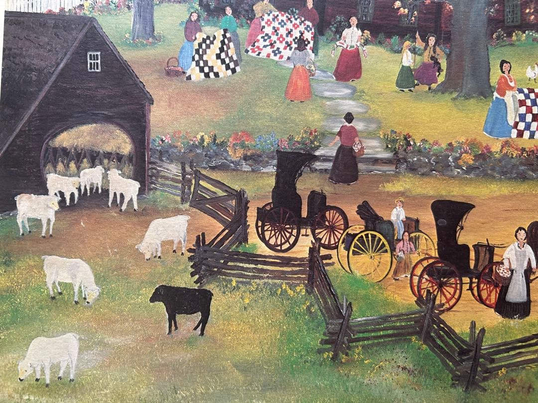 ウィルモーゼス　ビンテージ　リトグラフ