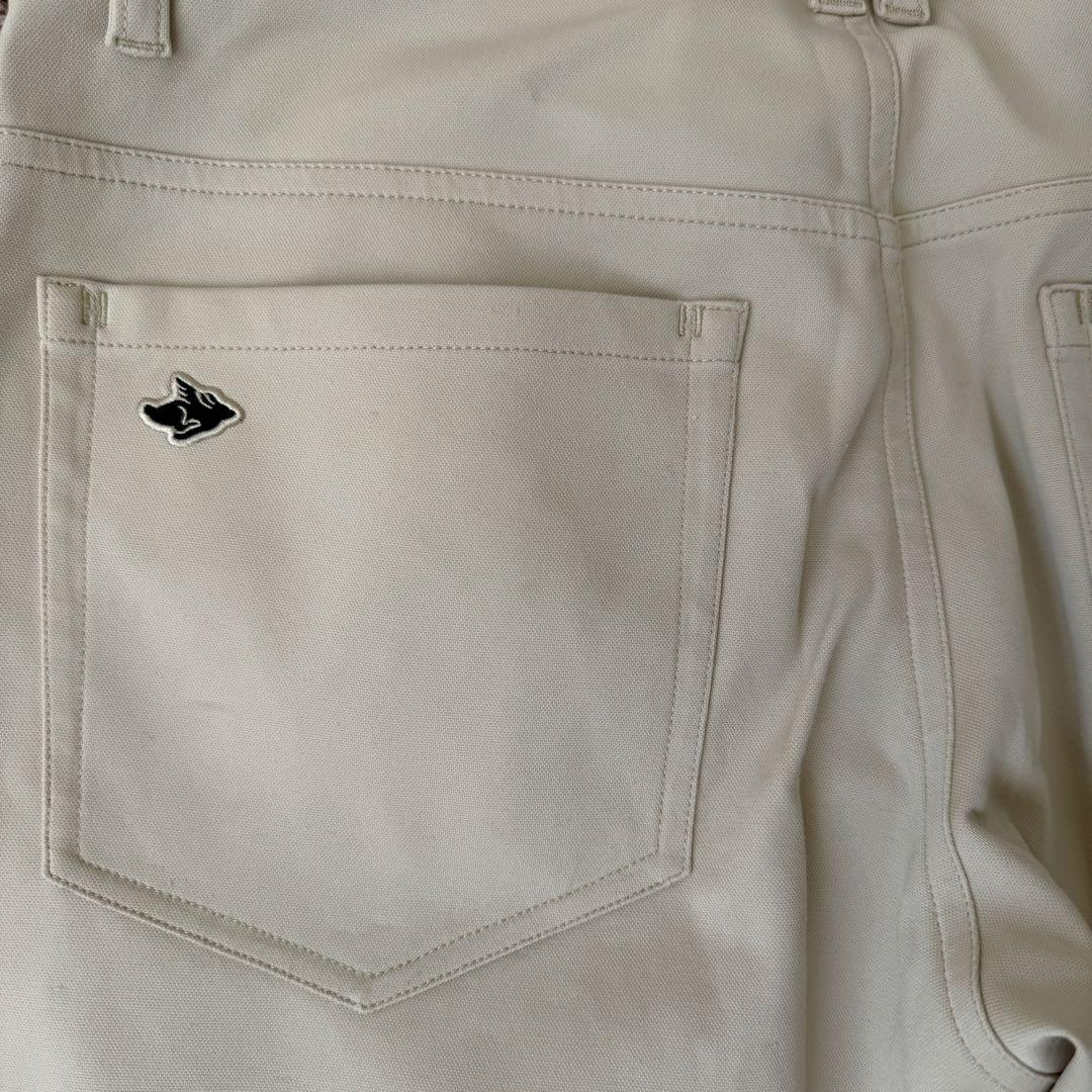 パーリーゲイツ　エッセンシャル　パンツ　モカ　M〜L相当　ベージュ　4