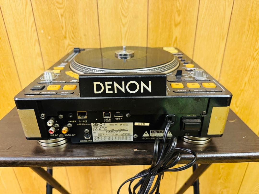 DENON デノン DJ CDJ ターンテーブル DN-S3700