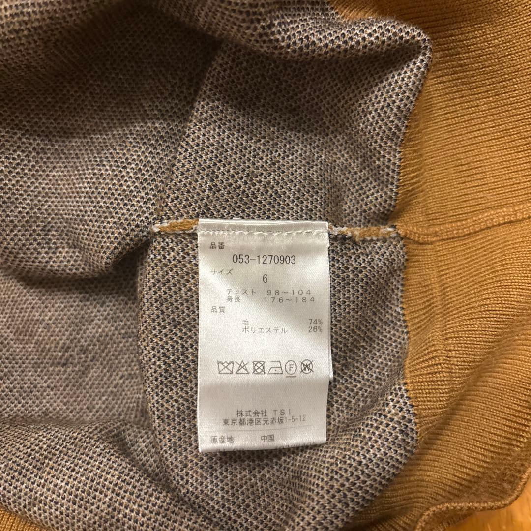 パーリーゲイツ　アーガイルチェック　セーター