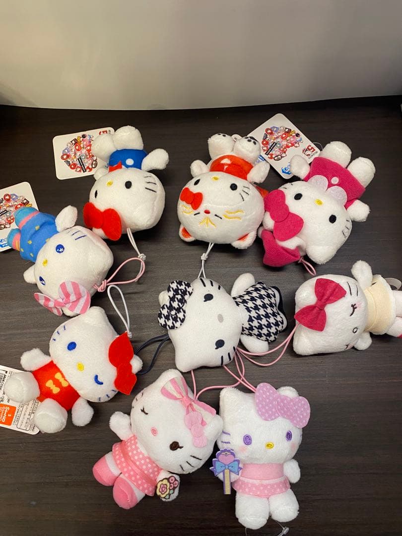 ハローキティ 50周年マスコット 9点セット