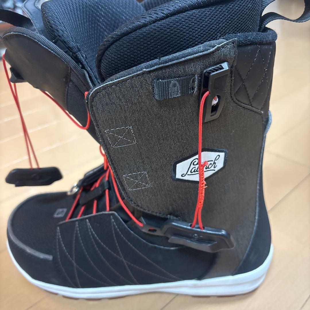 Salomon Launch スノーボードブーツ ブラック/レッド