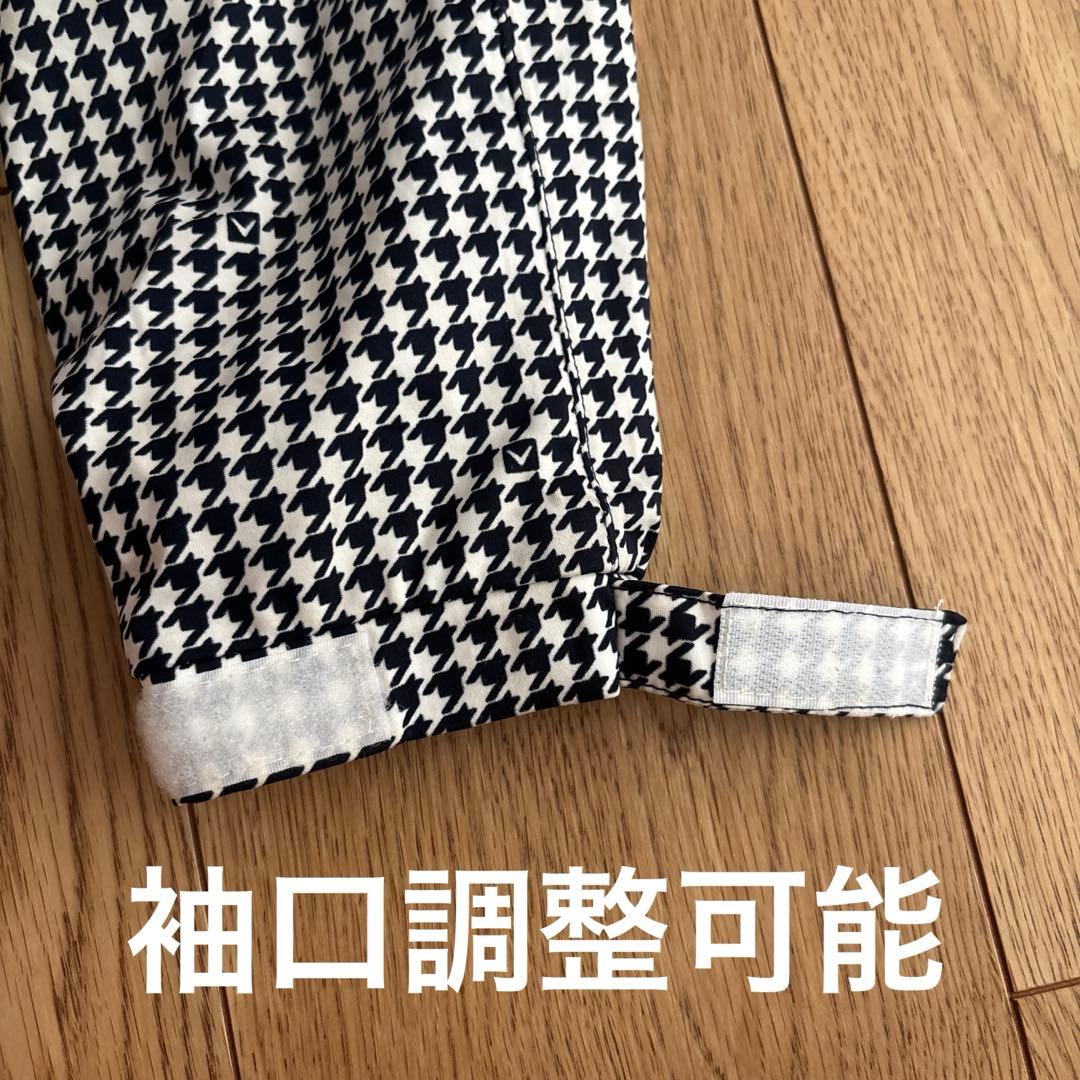 Callaway レインコート 千鳥柄 上下セット ジャケット ズボン Sサイズ