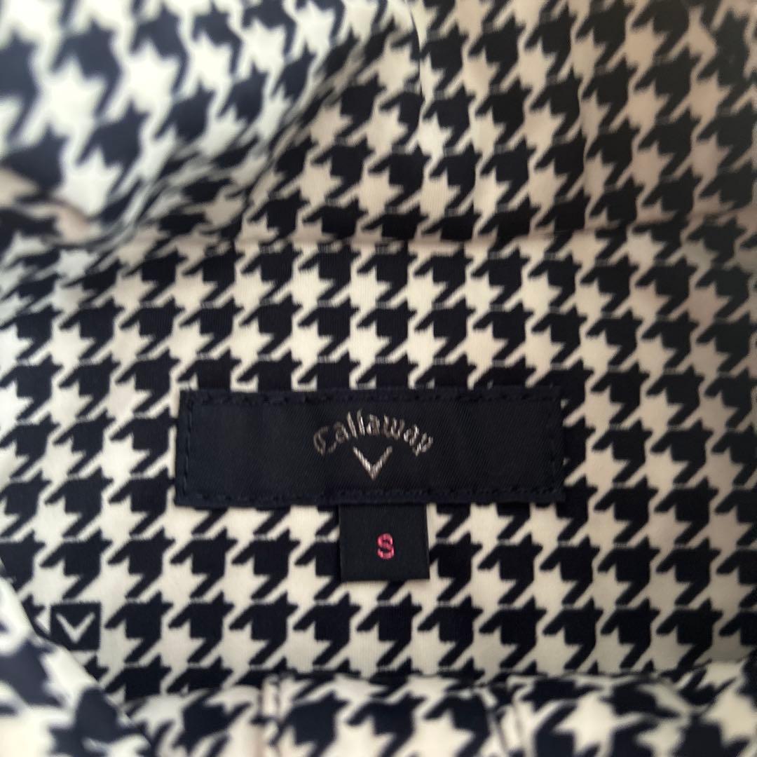 Callaway レインコート 千鳥柄 上下セット ジャケット ズボン Sサイズ