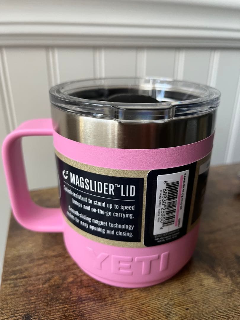 YETI Rambler 10 oz Mug パワーピンク