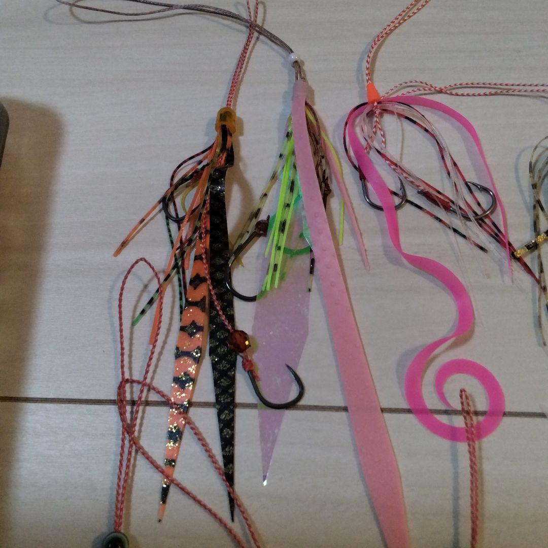 小*哉様 タイラバセット　鉛ヘッド21個＋針＆ネクタイ16個＋ケース