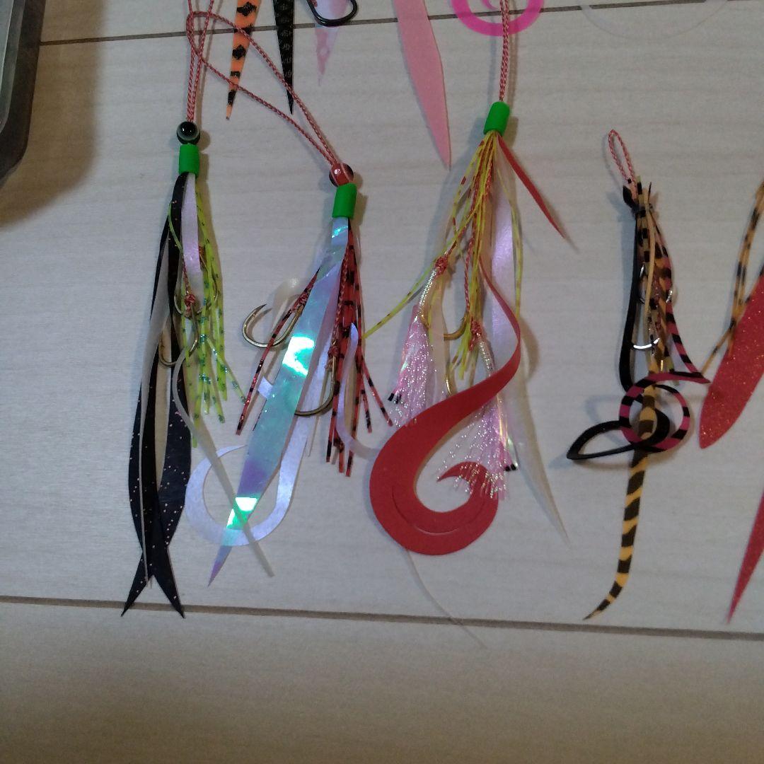 小*哉様 タイラバセット　鉛ヘッド21個＋針＆ネクタイ16個＋ケース