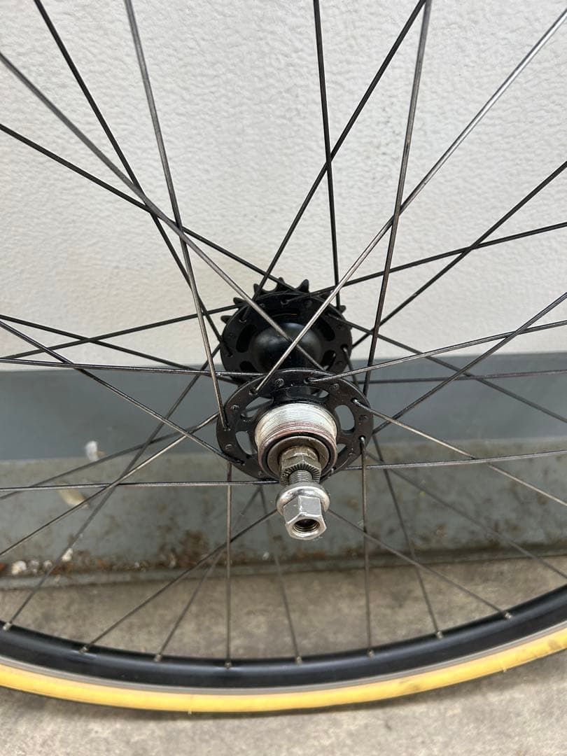 700C ピスト、シングルスピードホィールセット