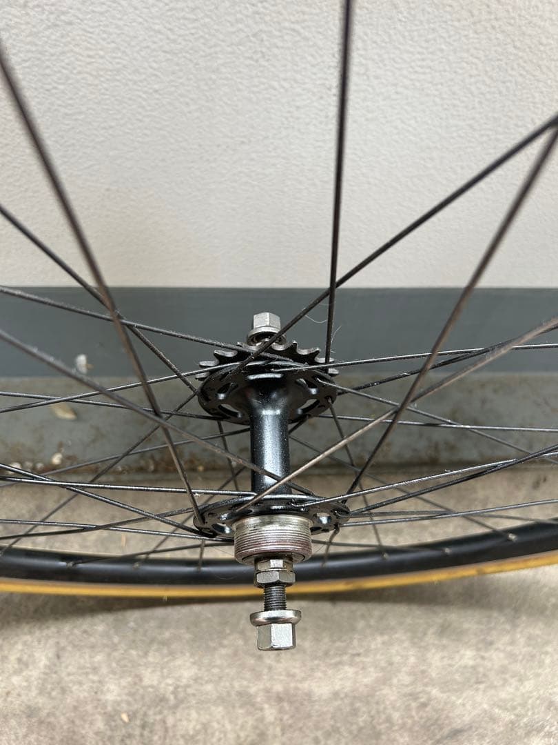 700C ピスト、シングルスピードホィールセット