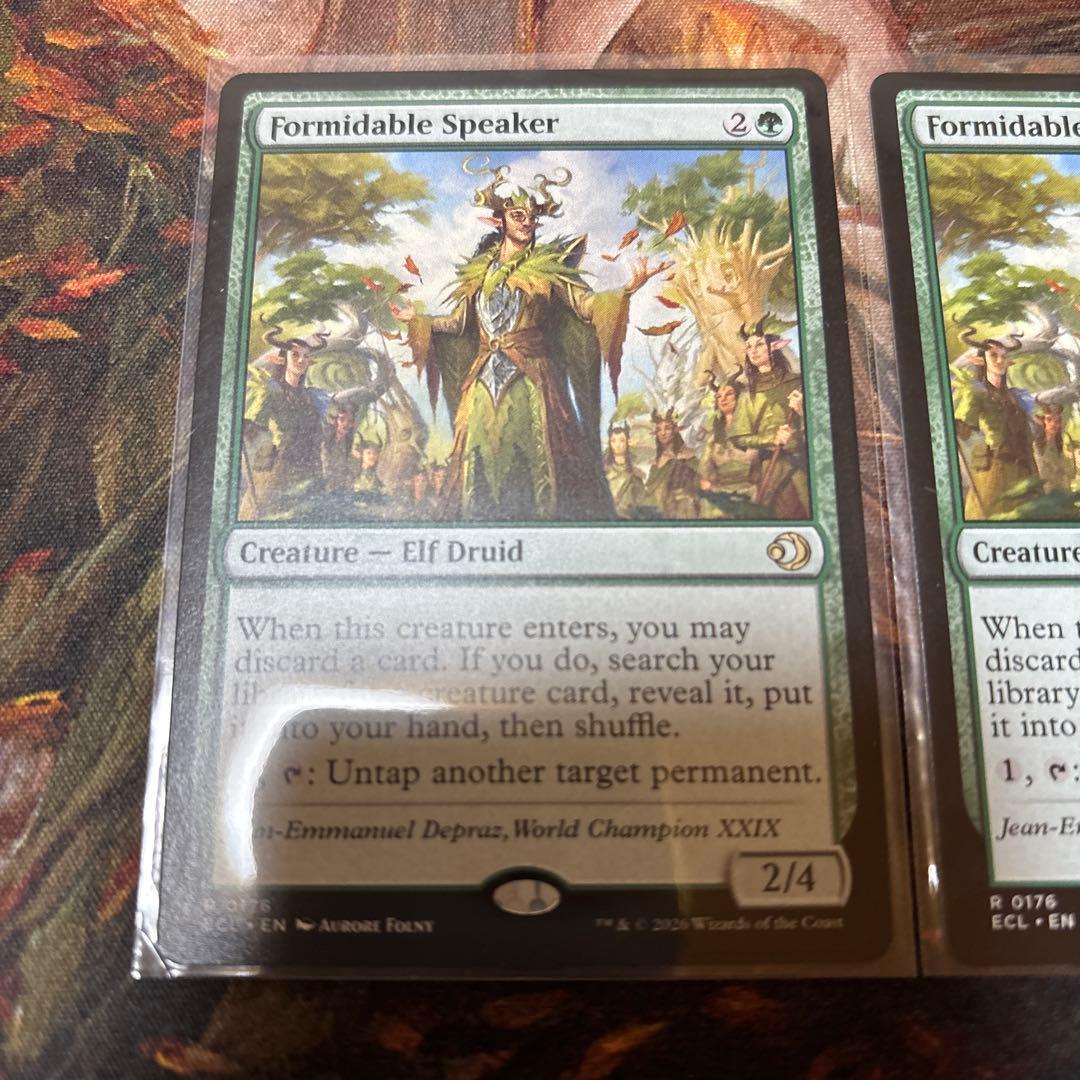 mtg 並外れた語り部　英語　2枚