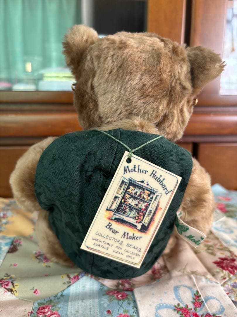 アーリー・アメリカン・テディベア 眼鏡付き