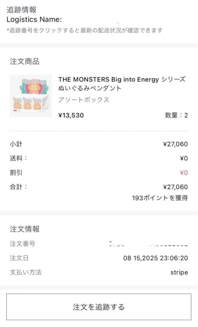 専用　ラブブ Big into Energy アソート10ボックス