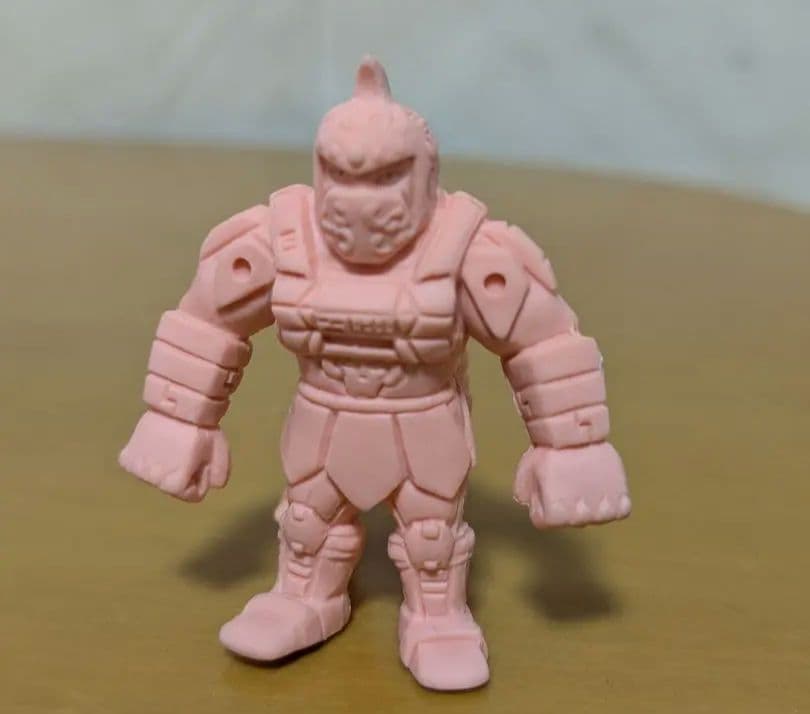 レア★バンダイ キン消し パート29 　サムソン 肌色★サタンクロス　キンケシ